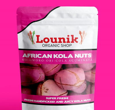 "Celebrating Tradition: Embrace the Essence of Kola Nuts with Lounik"